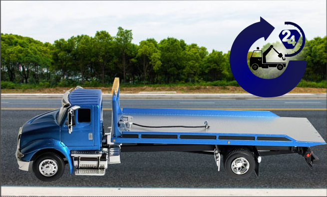 Rollback towing for automatic cars on a flatbed truck or trailer in Gauteng